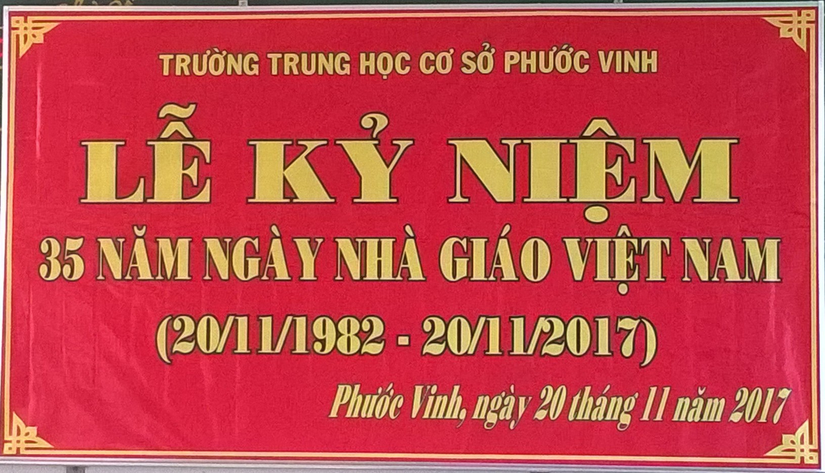 Kỷ niệm 35 năm ngày Nhà giáo Việt Nam 